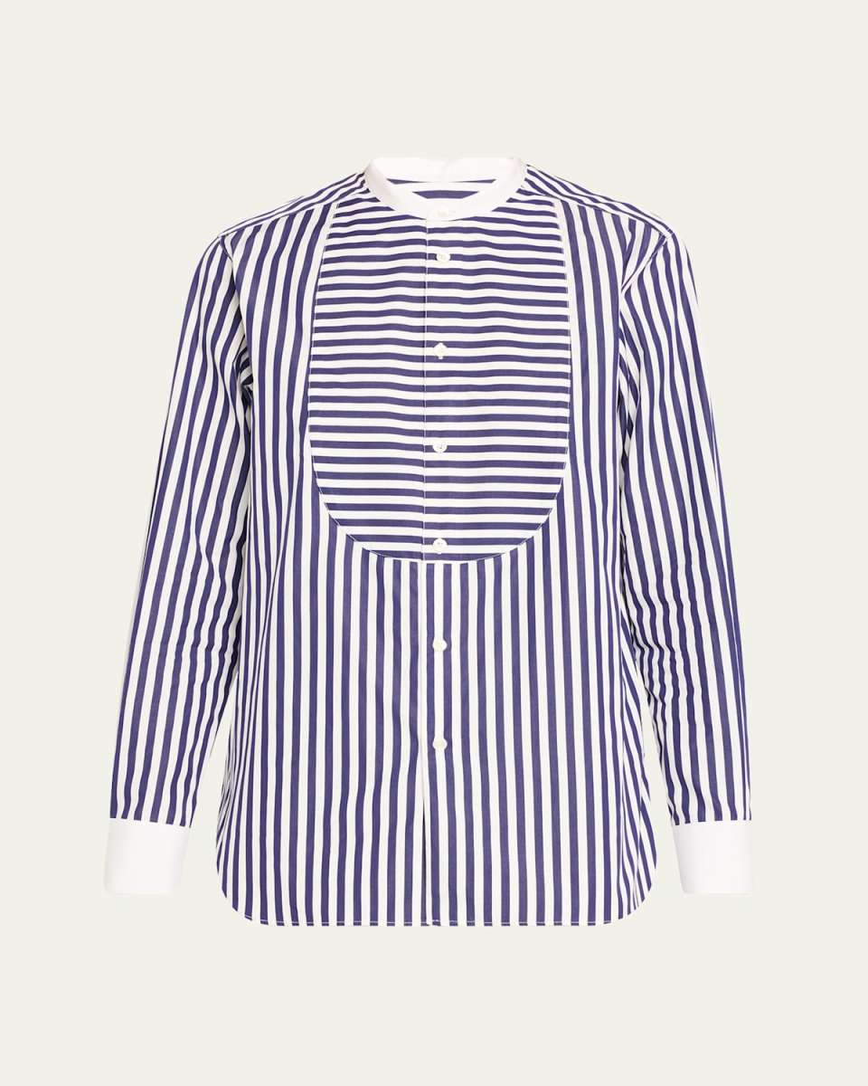 Bunny Striped Tuxedo BubShirt